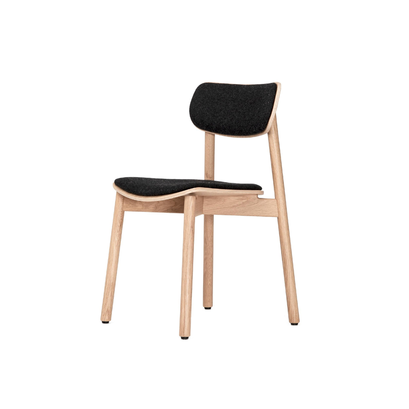 John Green Otis Chair Upholstered. British design at someday designs. #seat_pad_black-wool