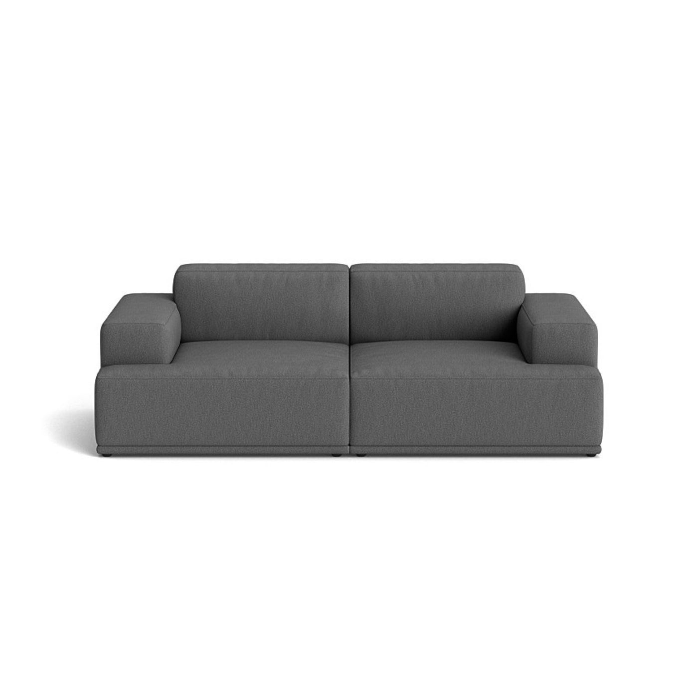 Muuto Connect Soft Modular 2 Seater Sofa, configuration 1. made-to-order from someday designs. #colour_clay-13