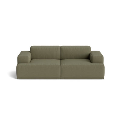 Muuto Connect Soft Modular 2 Seater Sofa, configuration 1. made-to-order from someday designs. #colour_clay-17
