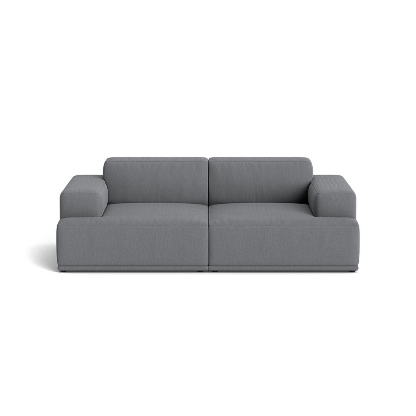 Muuto Connect Soft Modular 2 Seater Sofa, configuration 1. made-to-order from someday designs. #colour_re-wool-158