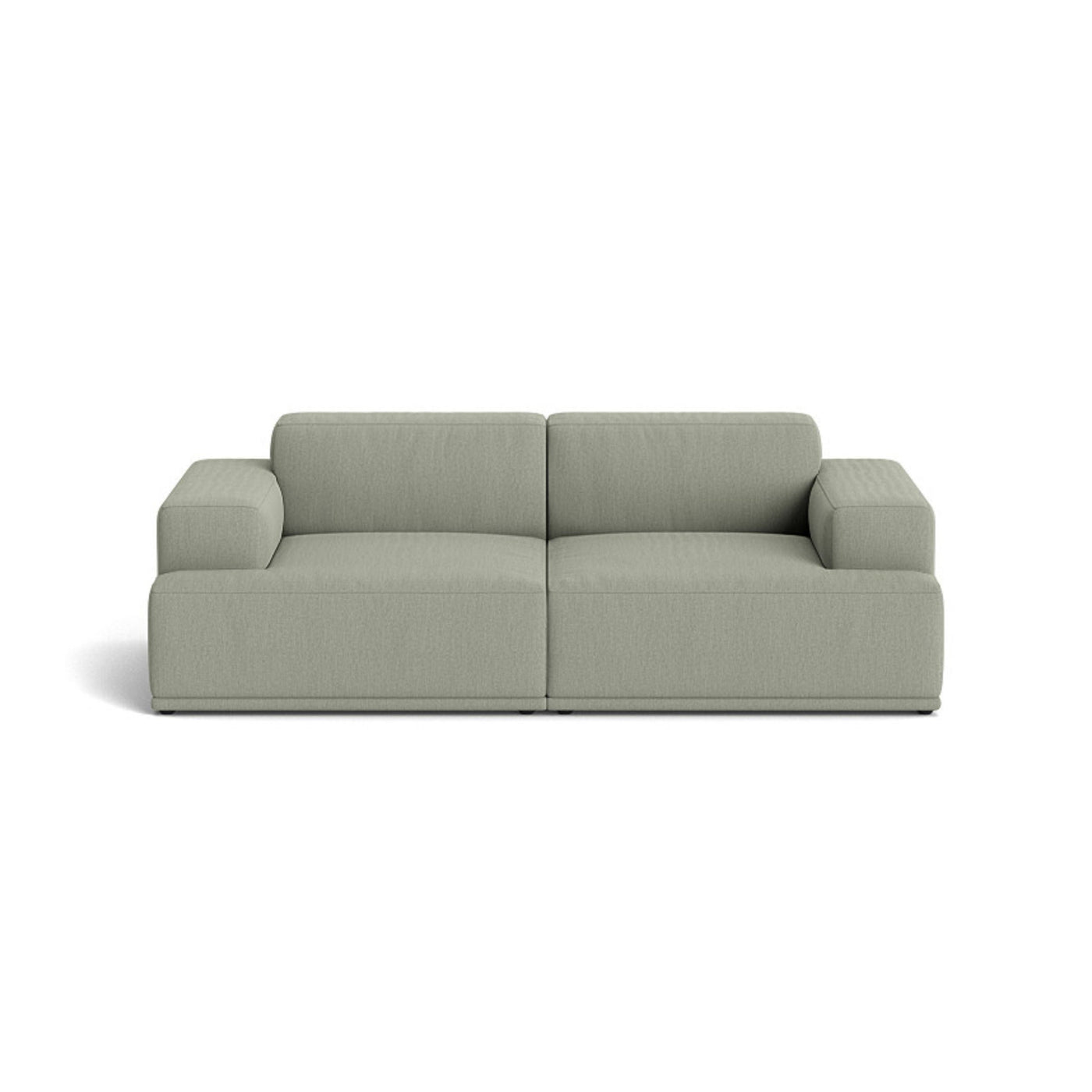 Muuto Connect Soft Modular 2 Seater Sofa, configuration 1. made-to-order from someday designs. #colour_re-wool-408