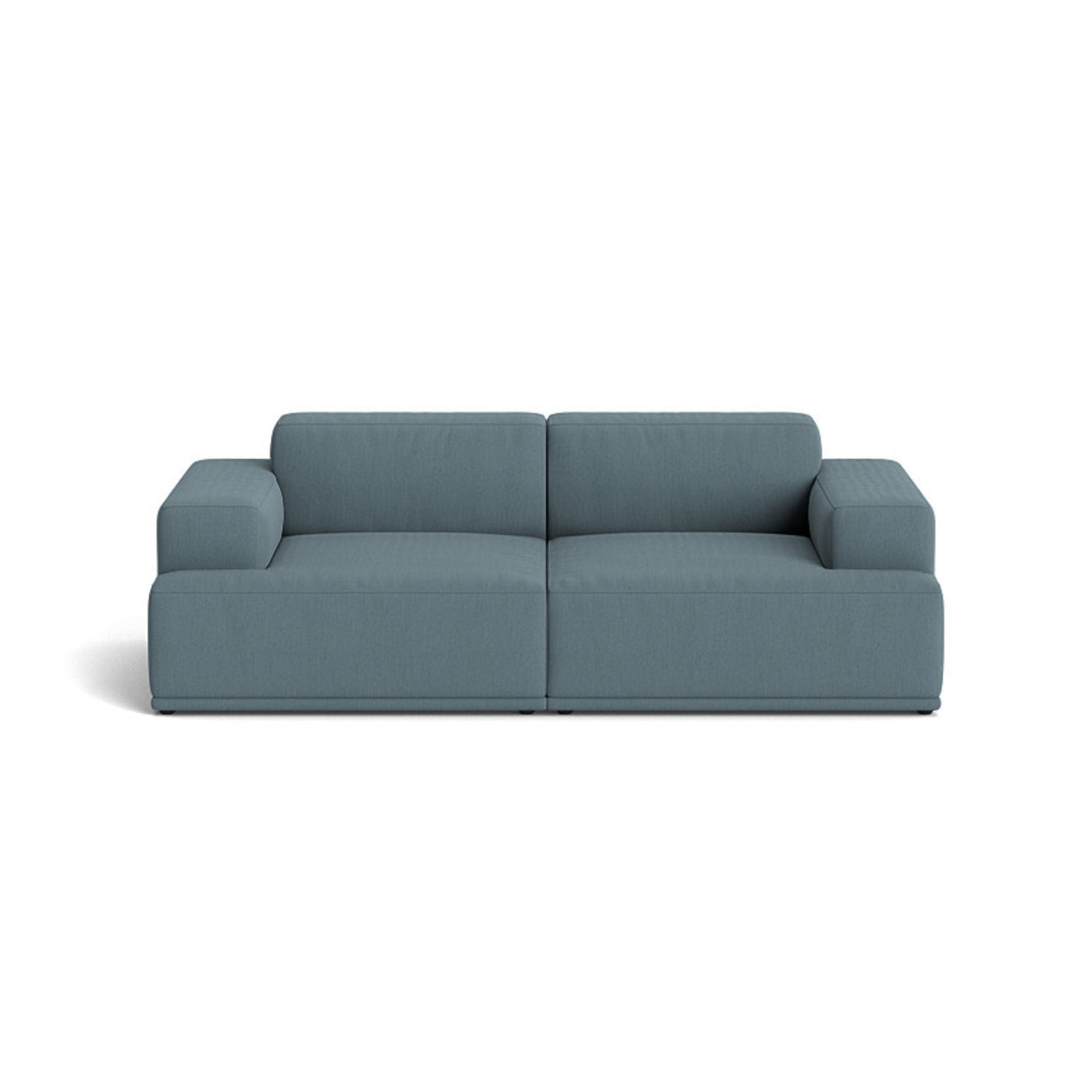 Muuto Connect Soft Modular 2 Seater Sofa, configuration 1. made-to-order from someday designs. #colour_re-wool-768