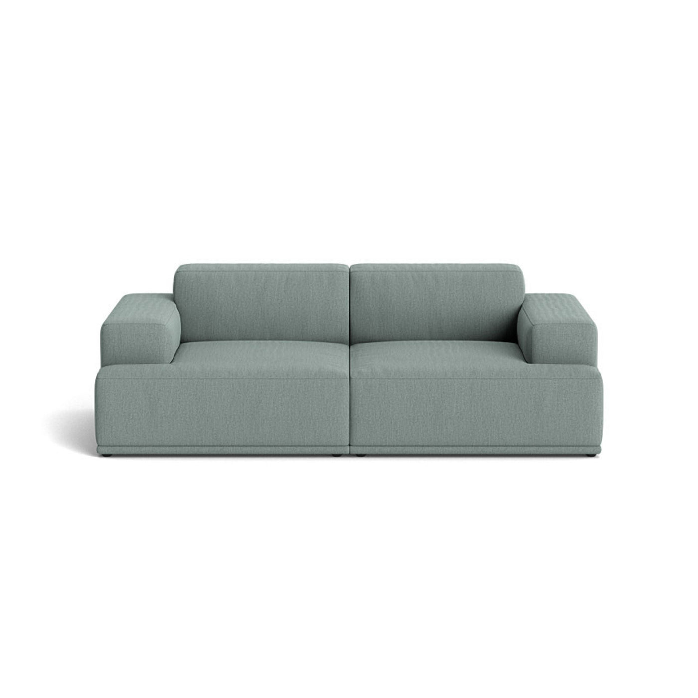 Muuto Connect Soft Modular 2 Seater Sofa, configuration 1. made-to-order from someday designs. #colour_re-wool-828