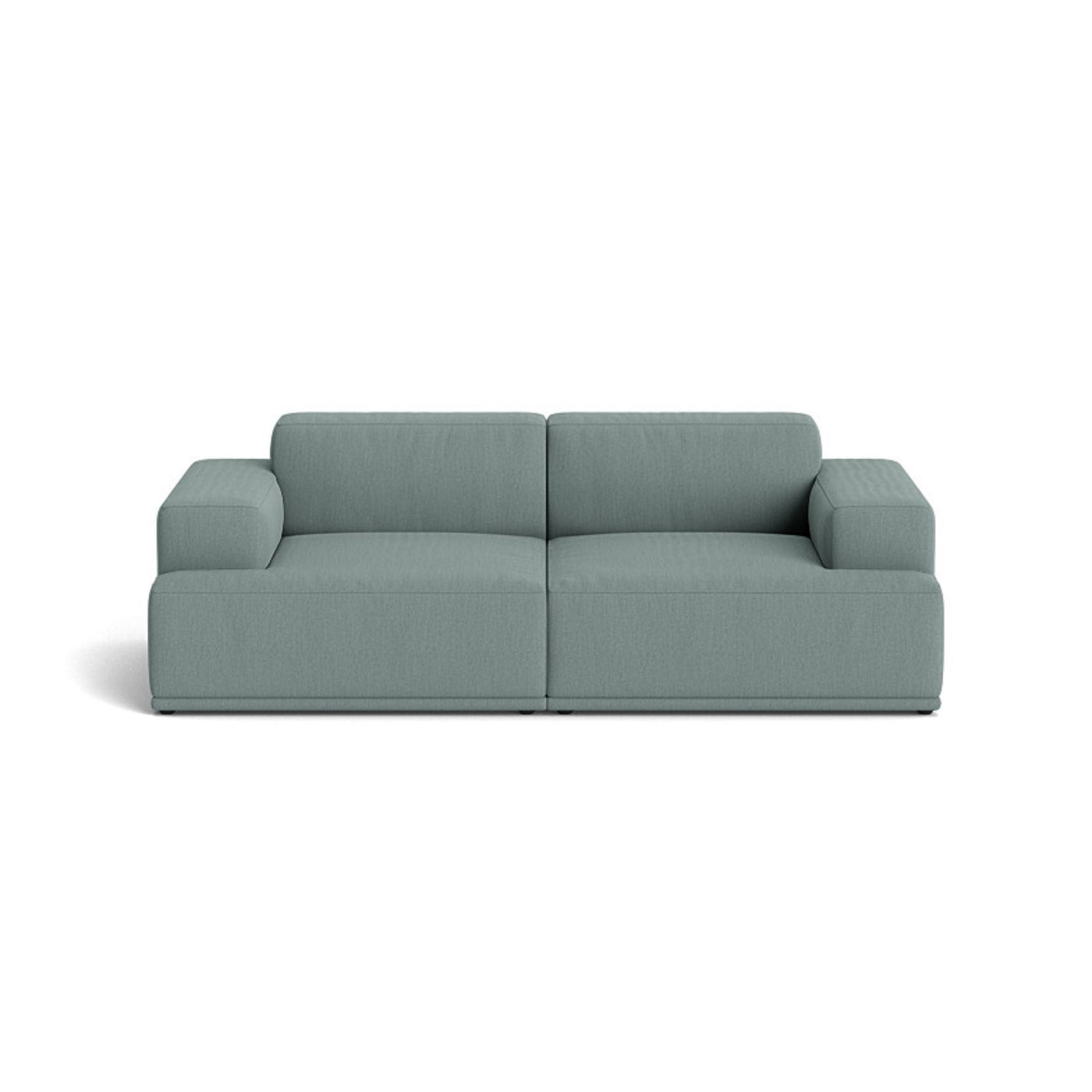 Muuto Connect Soft Modular 2 Seater Sofa, configuration 1. made-to-order from someday designs. #colour_re-wool-868