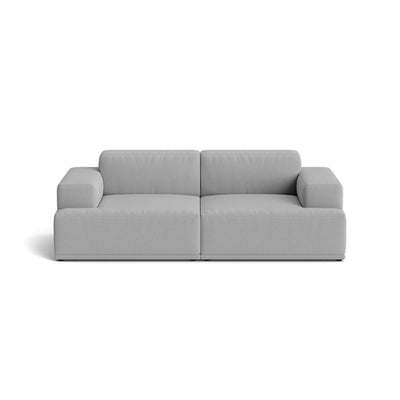 Muuto Connect Soft Modular 2 Seater Sofa, configuration 1. made-to-order from someday designs. #colour_steelcut-trio-133