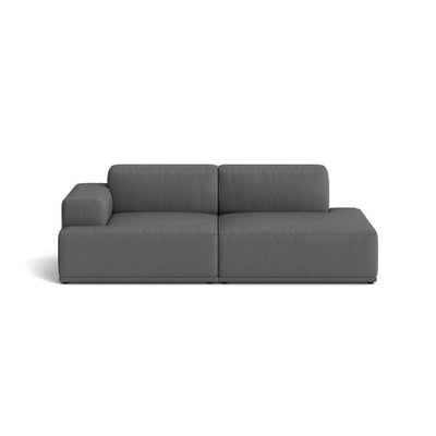 Muuto Connect Soft Modular 2 Seater Sofa, configuration 2. made-to-order from someday designs. #colour_clay-13