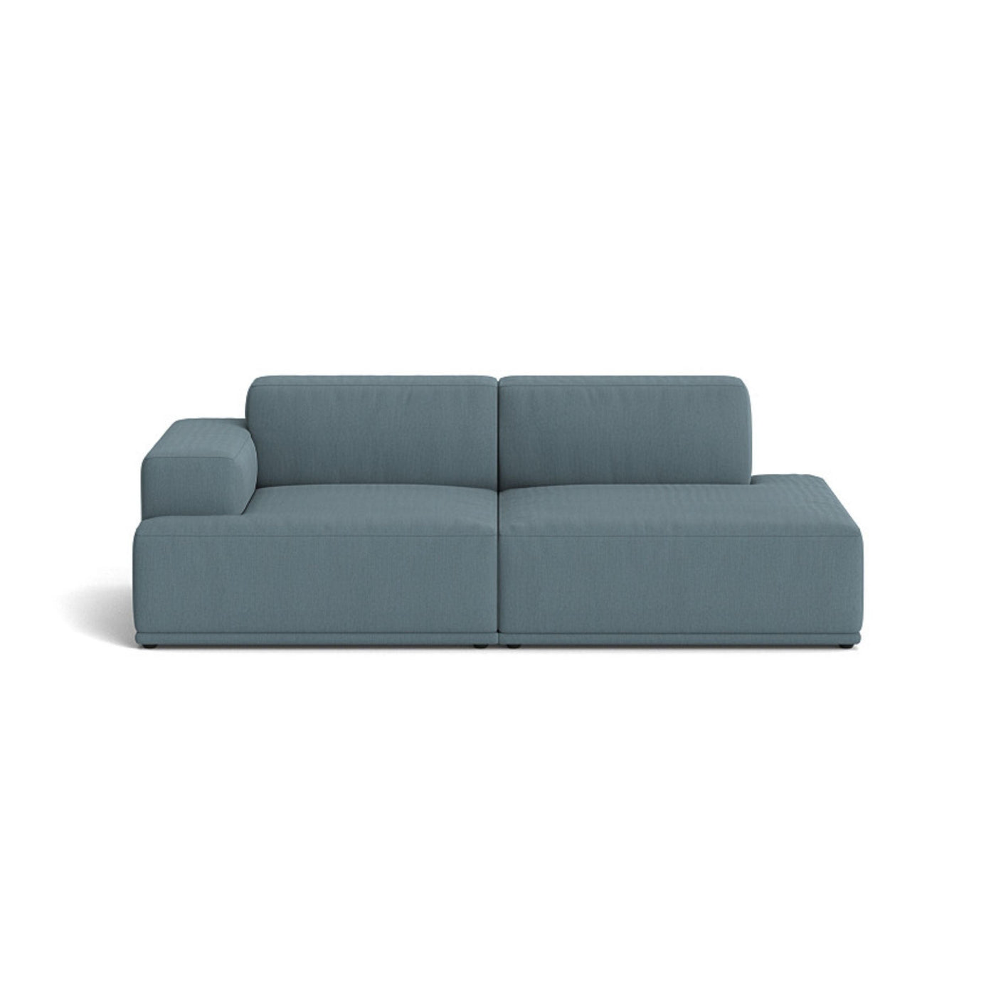 Muuto Connect Soft Modular 2 Seater Sofa, configuration 2. made-to-order from someday designs. #colour_re-wool-768