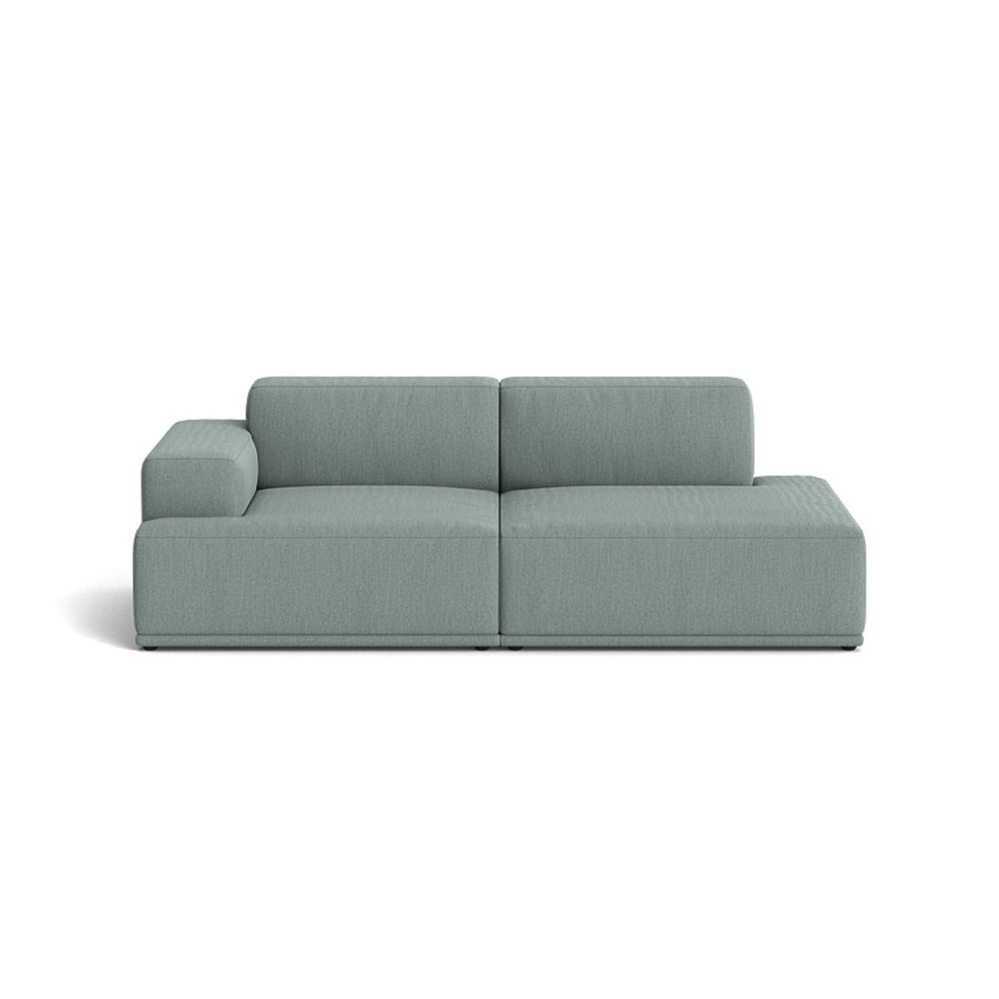 Muuto Connect Soft Modular 2 Seater Sofa, configuration 2. made-to-order from someday designs. #colour_re-wool-828