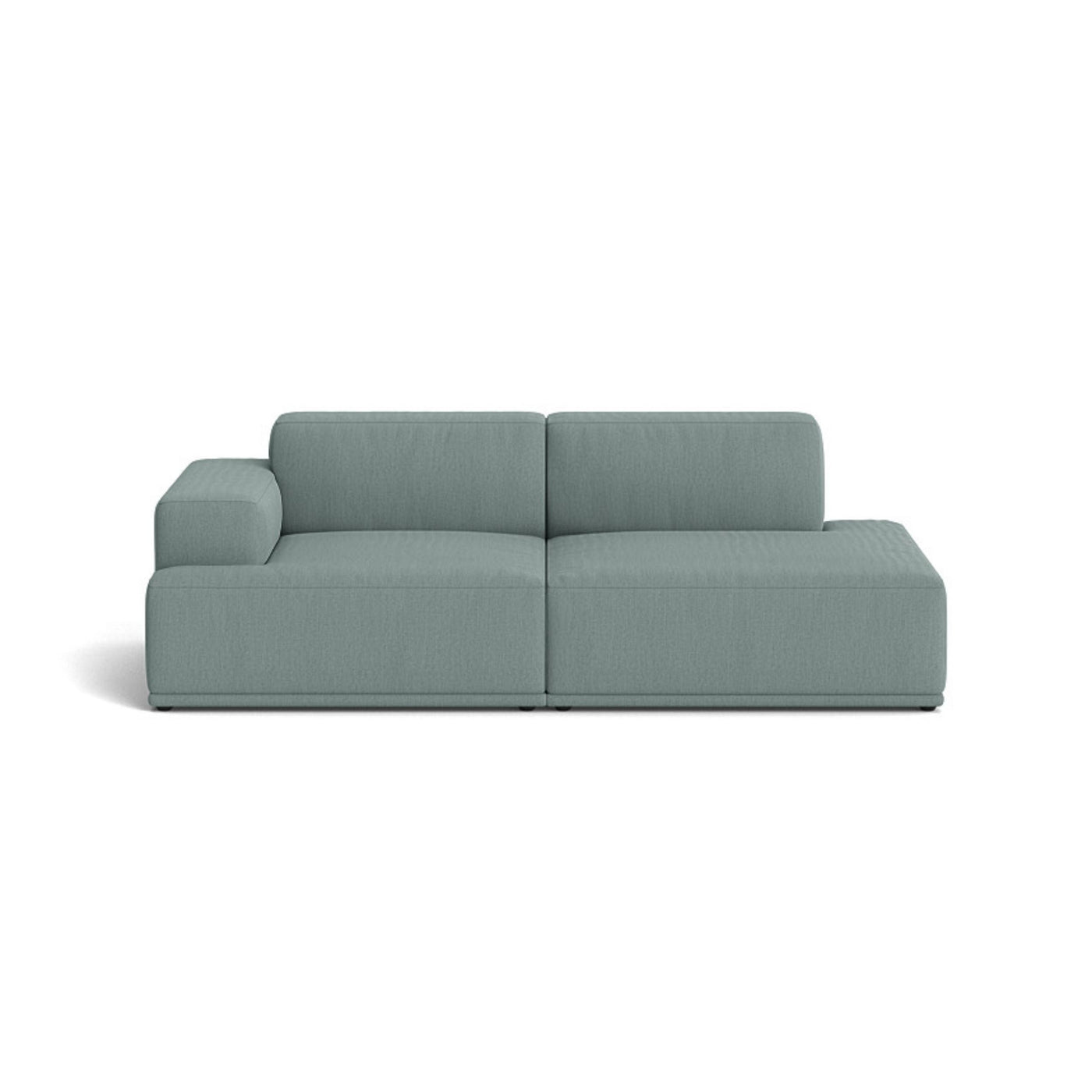 Muuto Connect Soft Modular 2 Seater Sofa, configuration 2. made-to-order from someday designs. #colour_re-wool-868