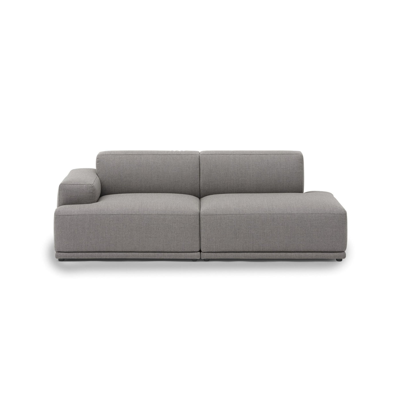 Muuto Connect Soft Modular 2 Seater Sofa, configuration 2. made-to-order from someday designs. #colour_re-wool-128