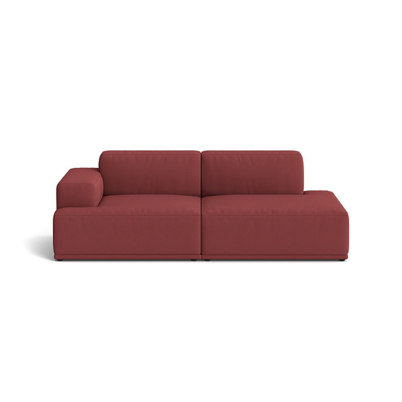 Muuto Connect Soft Modular 2 Seater Sofa, configuration 2. made-to-order from someday designs. #colour_rime-591