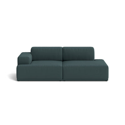 Muuto Connect Soft Modular 2 Seater Sofa, configuration 2. made-to-order from someday designs. #colour_steelcut-180