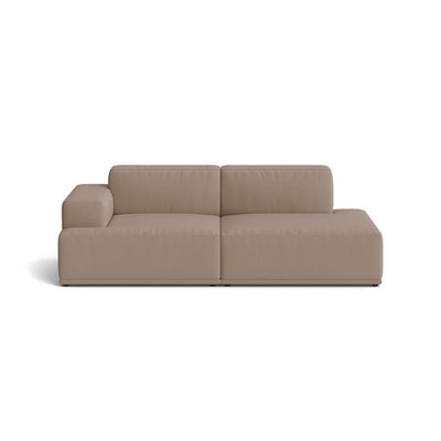 Muuto Connect Soft Modular 2 Seater Sofa, configuration 2. made-to-order from someday designs. #colour_steelcut-trio-426