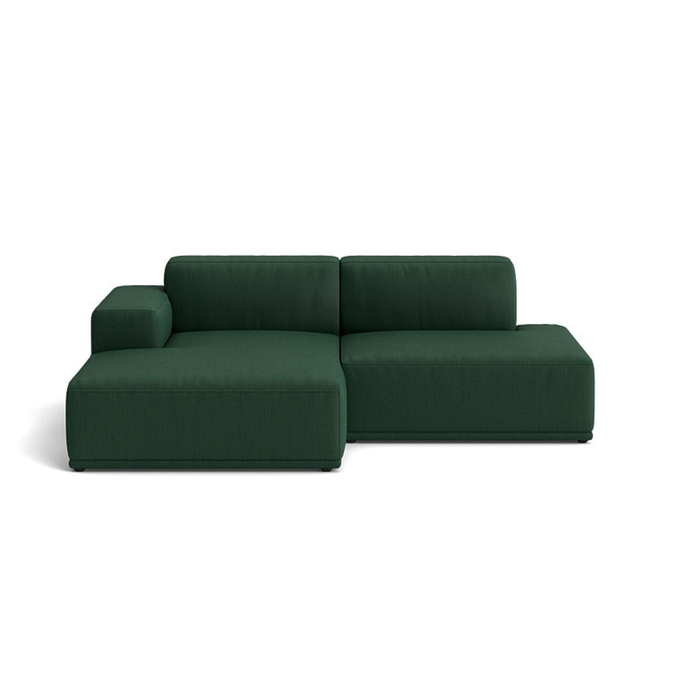 Muuto Connect Soft Modular 2 Seater Sofa, configuration 3. made-to-order from someday designs. #colour_balder-982