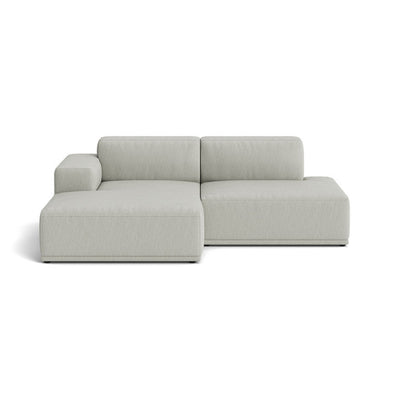 Muuto Connect Soft Modular 2 Seater Sofa, configuration 3. made-to-order from someday designs. #colour_clay-12