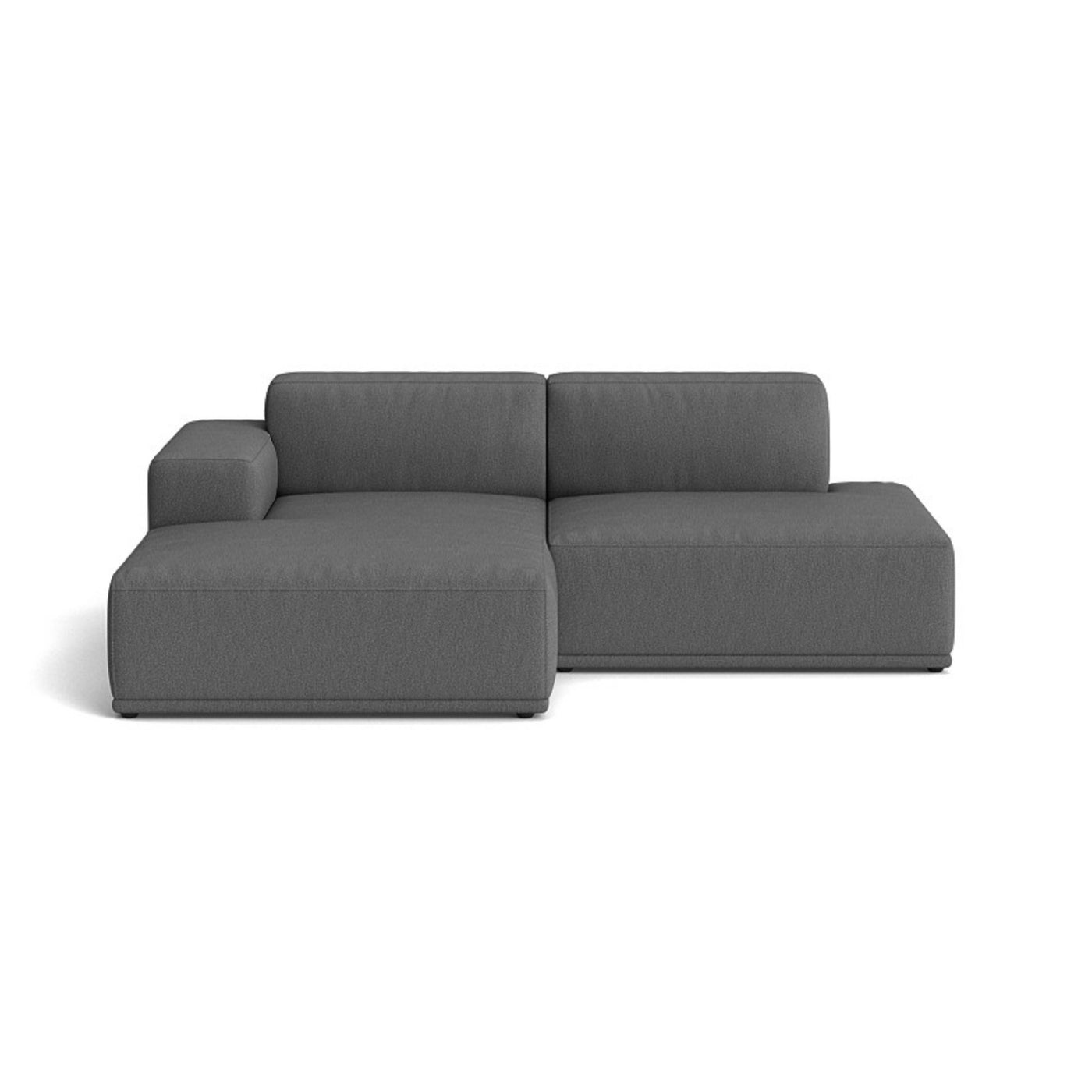 Muuto Connect Soft Modular 2 Seater Sofa, configuration 3. made-to-order from someday designs. #colour_clay-13