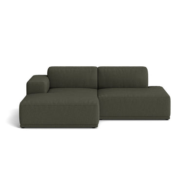 Muuto Connect Soft Modular 2 Seater Sofa, configuration 3. made-to-order from someday designs. #colour_clay-14