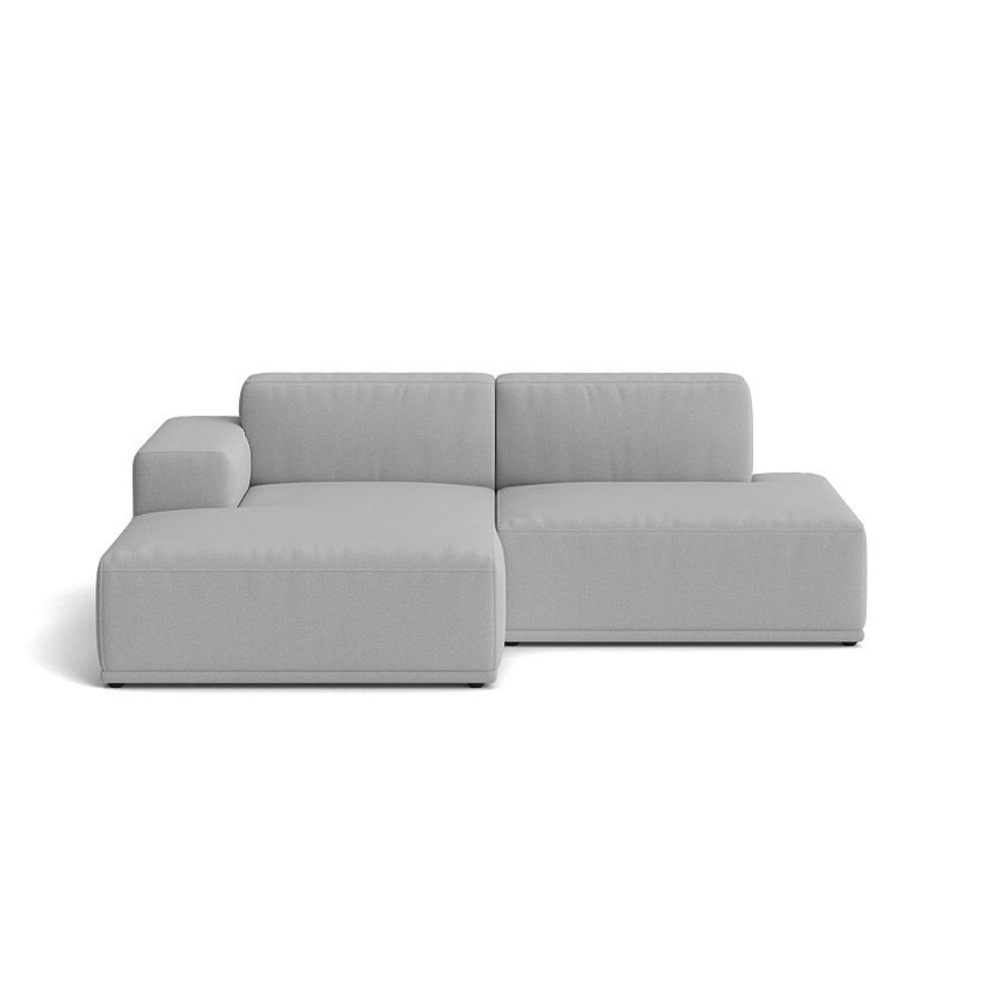 Muuto Connect Soft Modular 2 Seater Sofa, configuration 3. made-to-order from someday designs. #colour_steelcut-trio-133