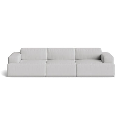 Muuto Connect Soft Modular 3 Seater Sofa, configuration 1. Made-to-order from someday designs. #colour_balder-132