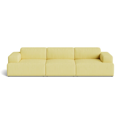 Muuto Connect Soft Modular 3 Seater Sofa, configuration 1. Made-to-order from someday designs. #colour_balder-432