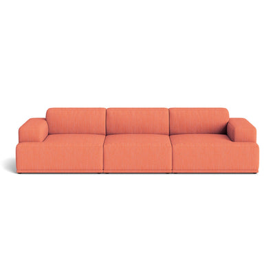 Muuto Connect Soft Modular 3 Seater Sofa, configuration 1. Made-to-order from someday designs. #colour_balder-542