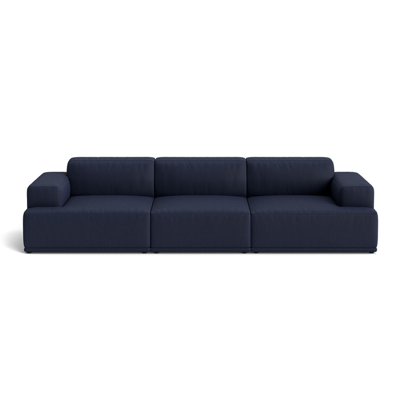 Muuto Connect Soft Modular 3 Seater Sofa, configuration 1. Made-to-order from someday designs. #colour_balder-782