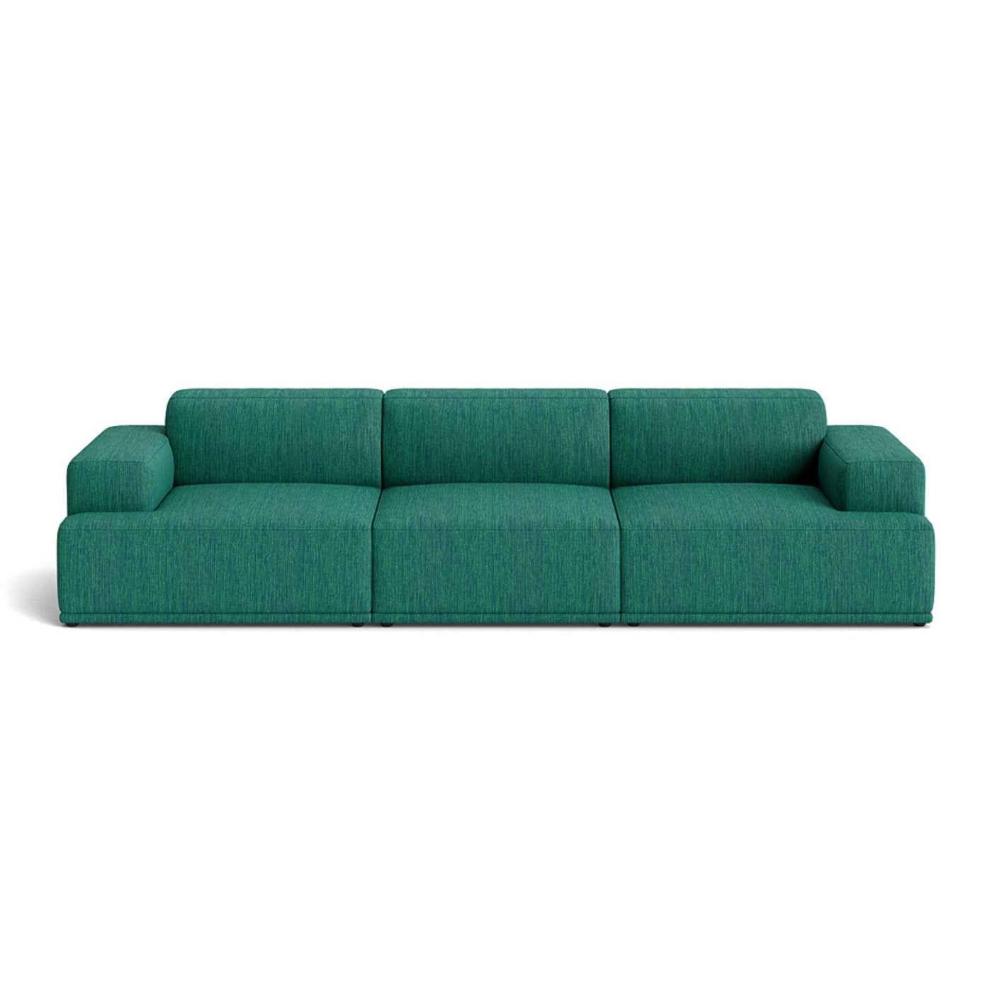 Muuto Connect Soft Modular 3 Seater Sofa, configuration 1. Made-to-order from someday designs. #colour_balder-862