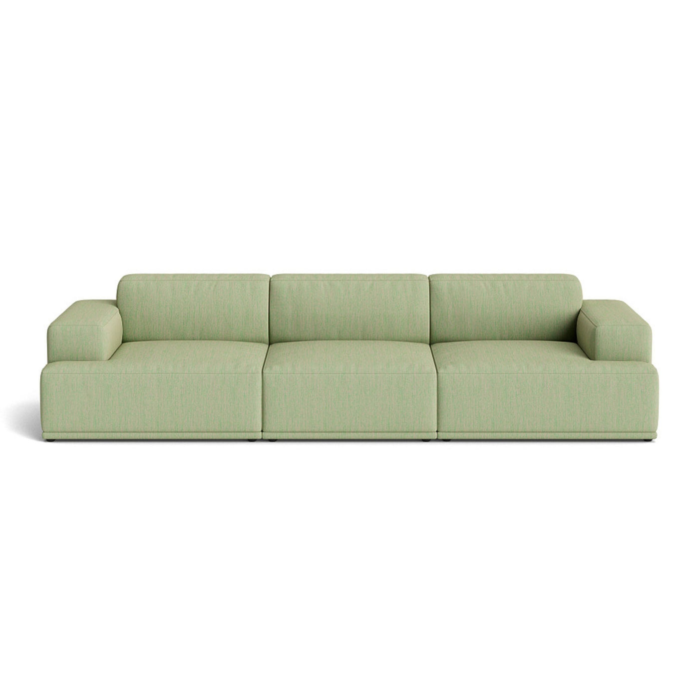 Muuto Connect Soft Modular 3 Seater Sofa, configuration 1. Made-to-order from someday designs. #colour_balder-942
