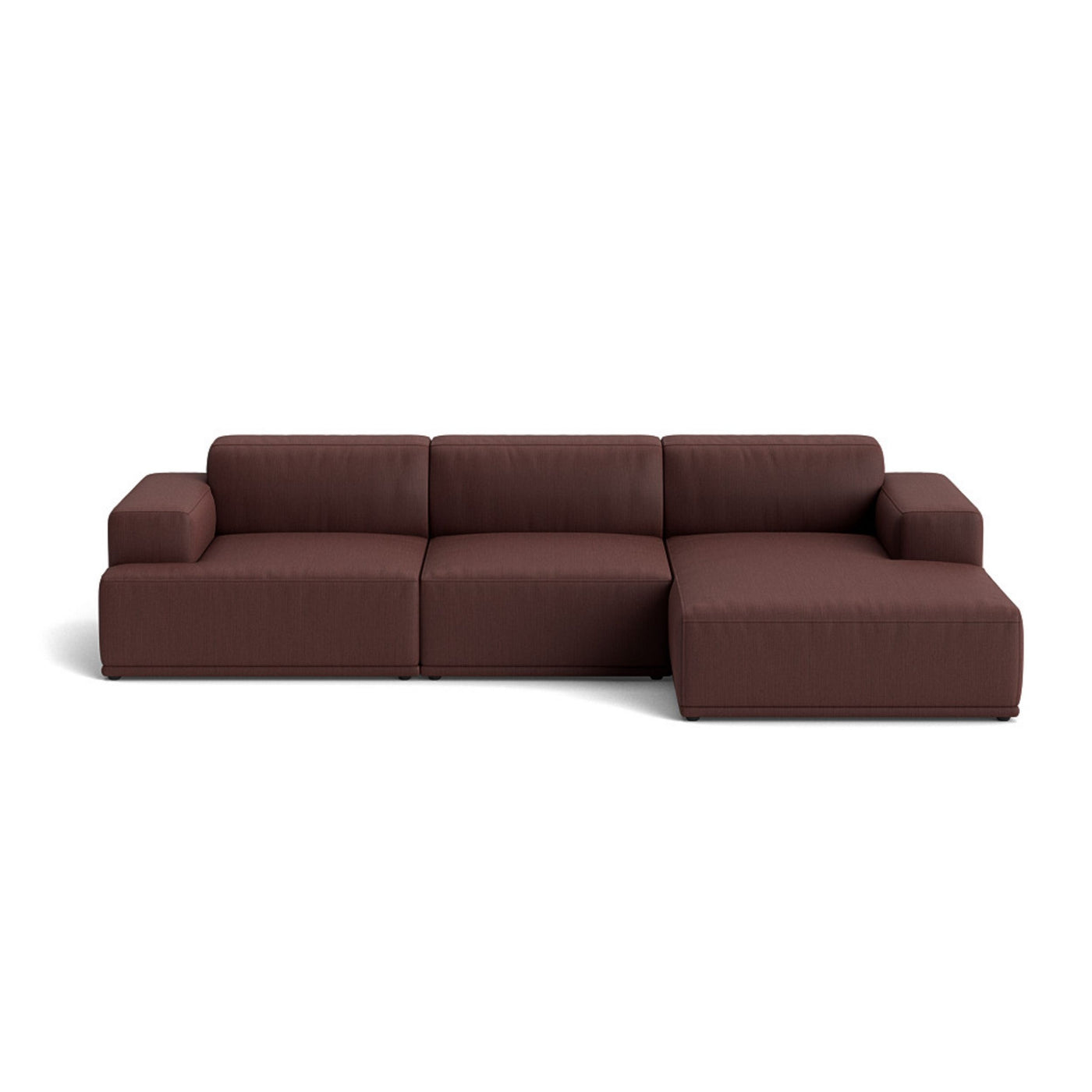 Muuto Connect Soft Modular 3 Seater Sofa, configuration 3. Made-to-order from someday designs. #colour_balder-382