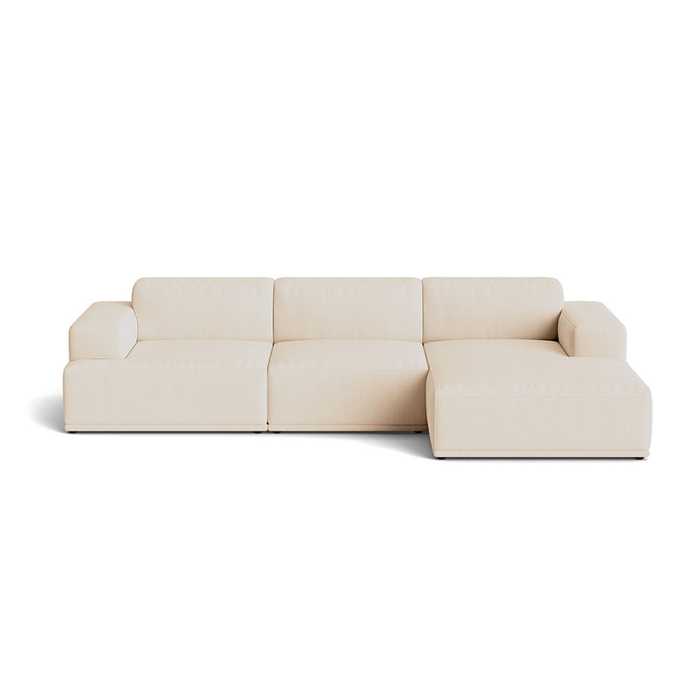 Muuto Connect Soft Modular 3 Seater Sofa, configuration 3. Made-to-order from someday designs. #colour_balder-612