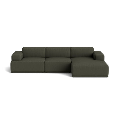 Muuto Connect Soft Modular 3 Seater Sofa, configuration 3. Made-to-order from someday designs. #colour_clay-14