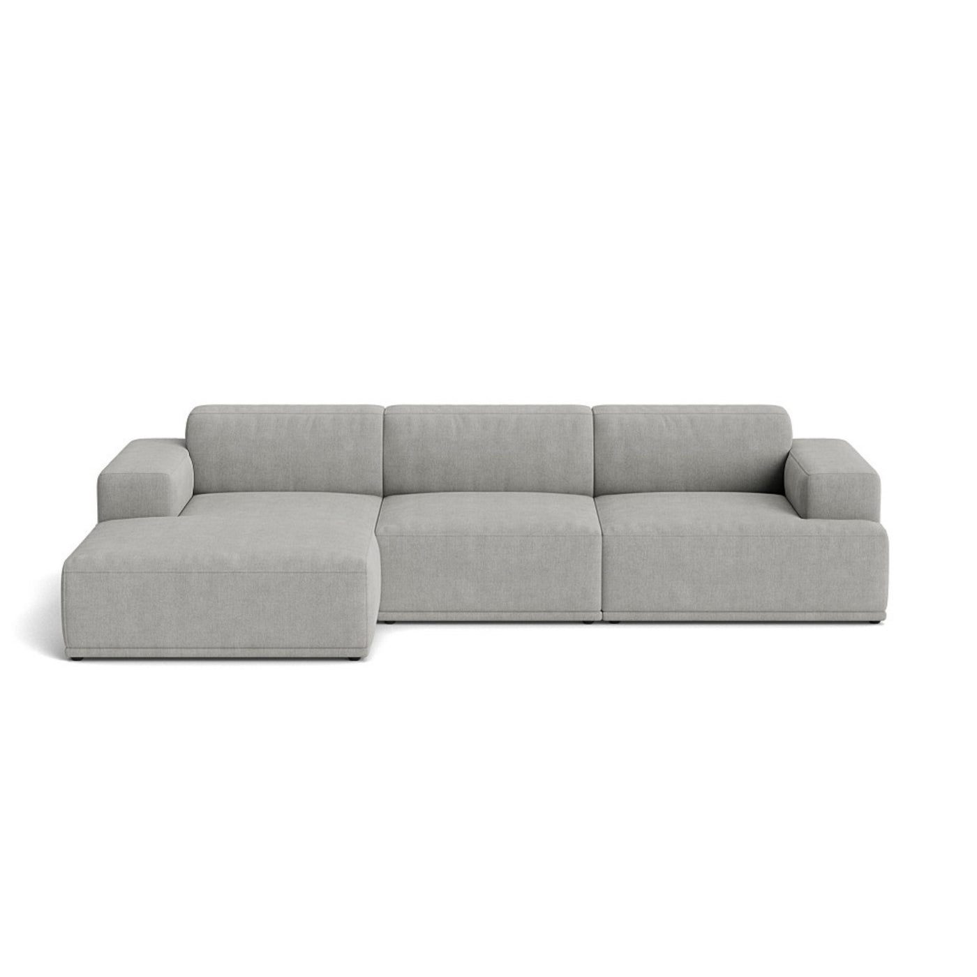 Muuto Connect Soft Modular 3 Seater Sofa, configuration 2. Made-to-order from someday designs. #colour_fiord-151