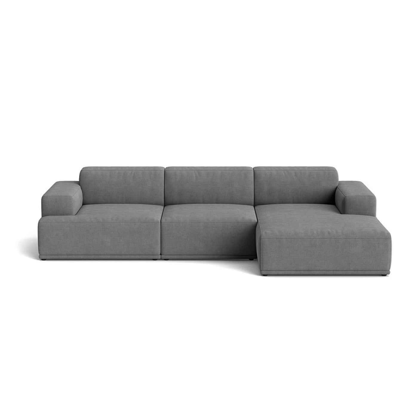 Muuto Connect Soft Modular 3 Seater Sofa, configuration 3. Made-to-order from someday designs. #colour_fiord-171