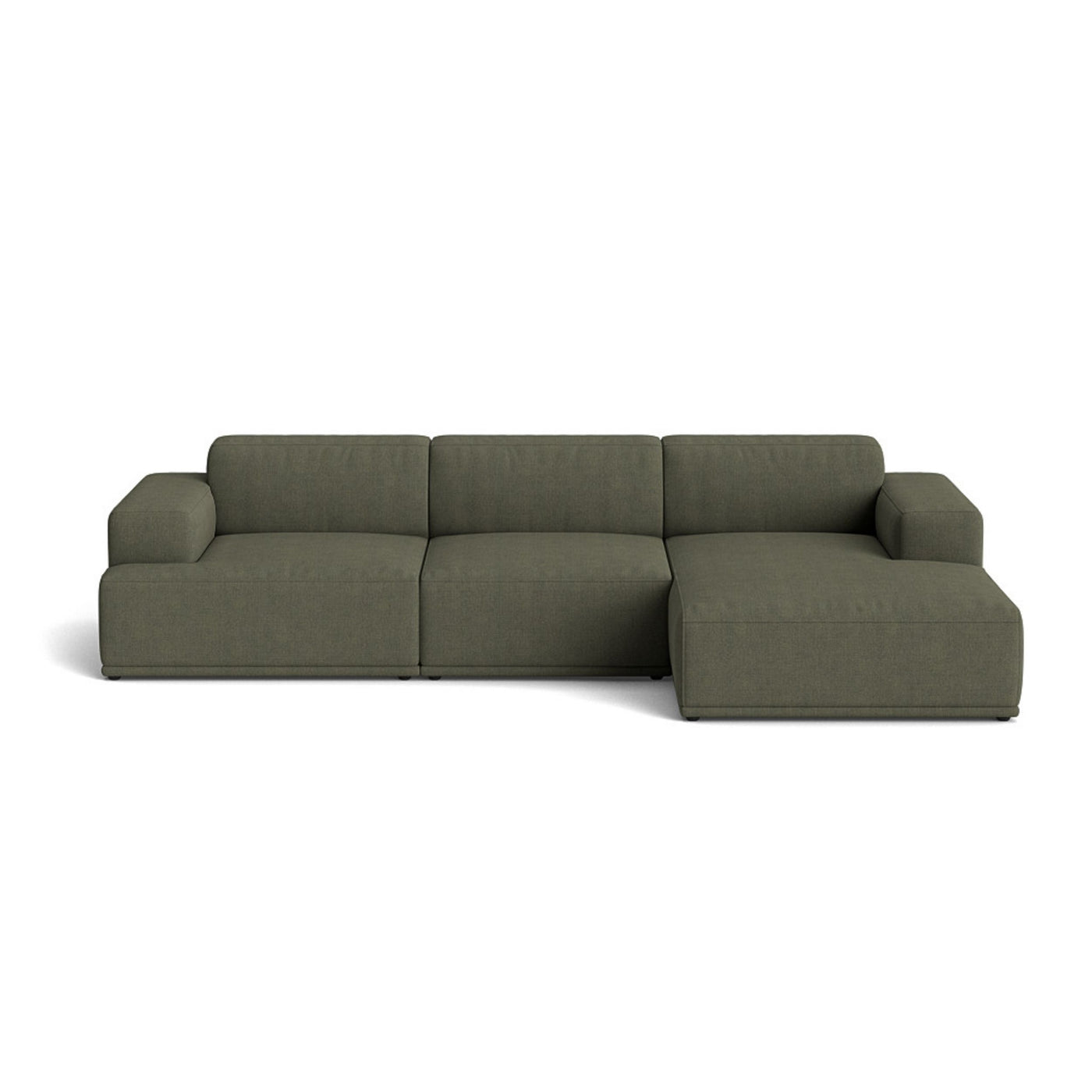 Muuto Connect Soft Modular 3 Seater Sofa, configuration 3. Made-to-order from someday designs. #colour_fiord-961