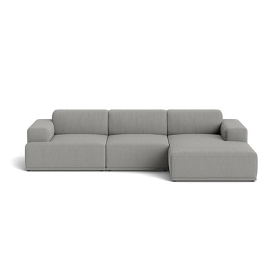 Muuto Connect Soft Modular 3 Seater Sofa, configuration 3. Made-to-order from someday designs. #colour_re-wool-128