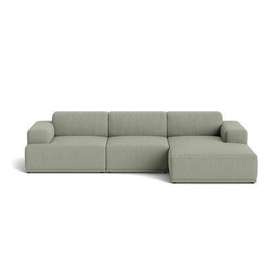 Muuto Connect Soft Modular 3 Seater Sofa, configuration 3. Made-to-order from someday designs. #colour_re-wool-408