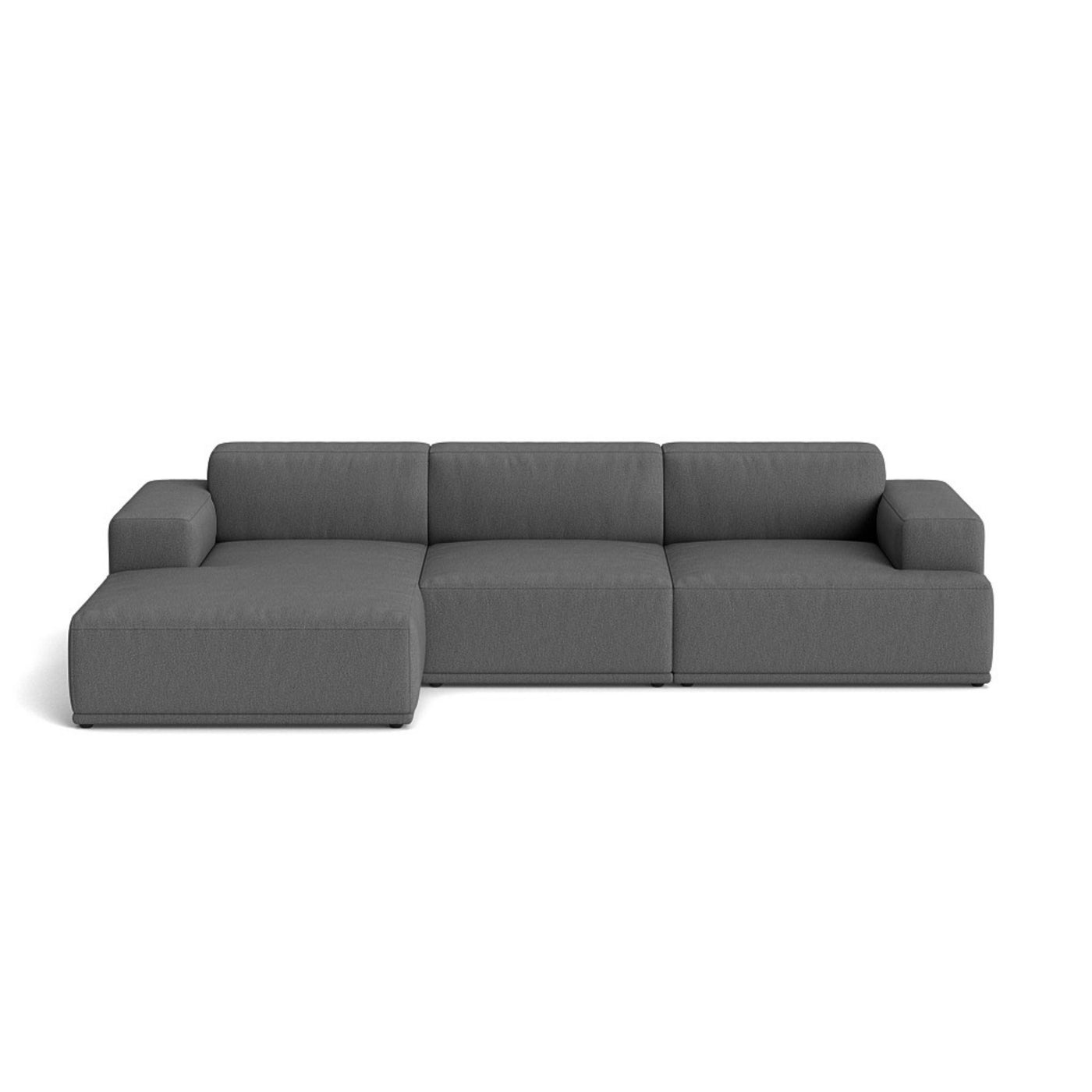 Muuto Connect Soft Modular 3 Seater Sofa, configuration 2. Made-to-order from someday designs. #colour_clay-13