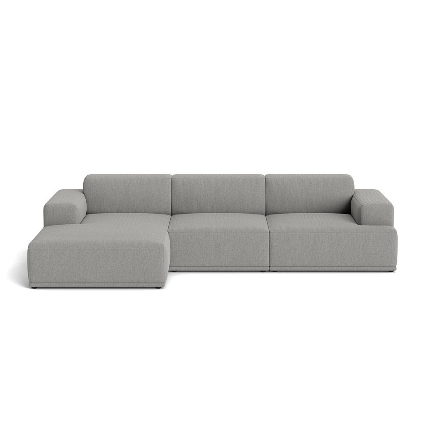Muuto Connect Soft Modular 3 Seater Sofa, configuration 3. Made-to-order from someday designs. #colour_re-wool-128