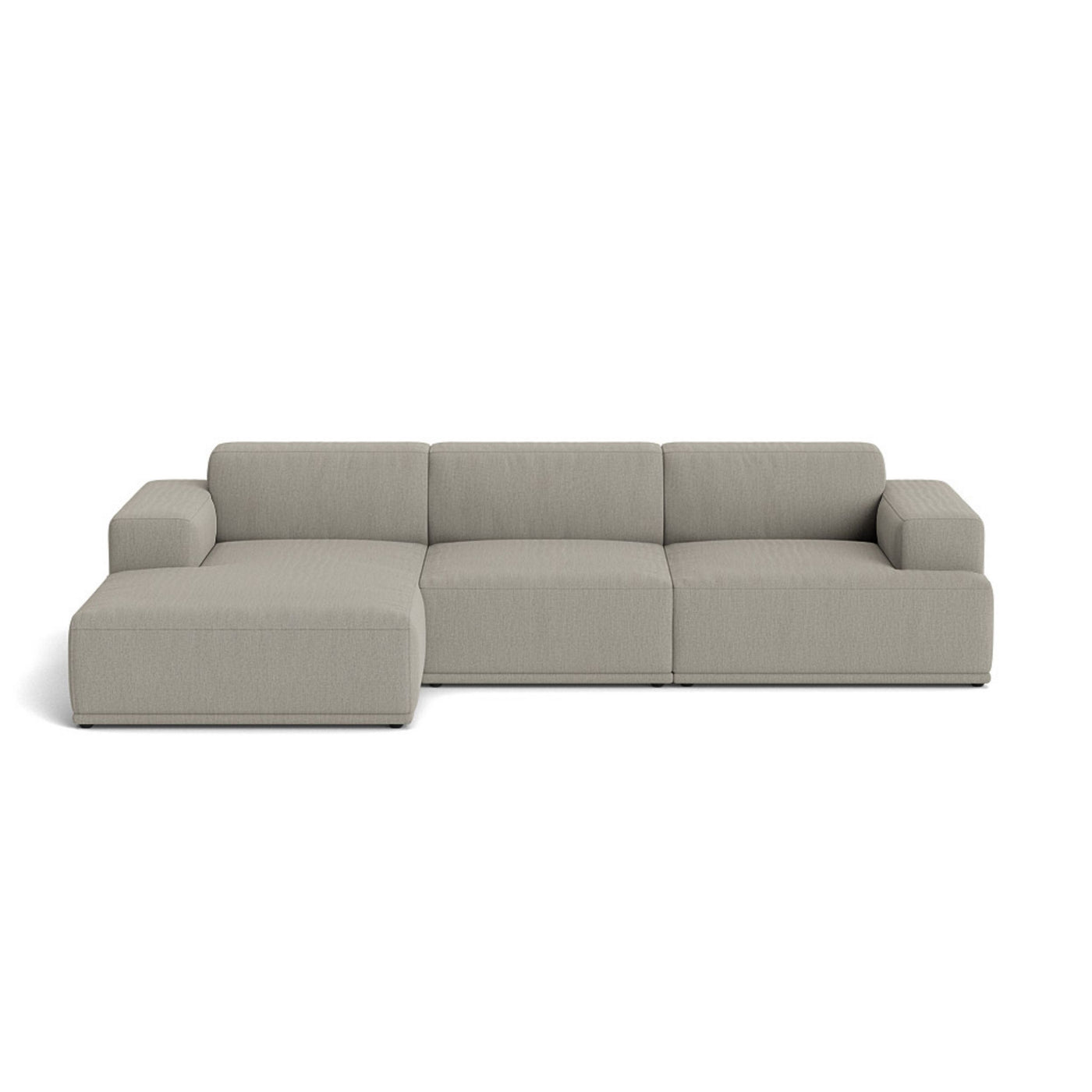 Muuto Connect Soft Modular 3 Seater Sofa, configuration 2. Made-to-order from someday designs. #colour_re-wool-218