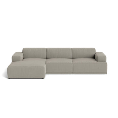 Muuto Connect Soft Modular 3 Seater Sofa, configuration 2. Made-to-order from someday designs. #colour_re-wool-218