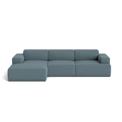 Muuto Connect Soft Modular 3 Seater Sofa, configuration 2. Made-to-order from someday designs. #colour_re-wool-768