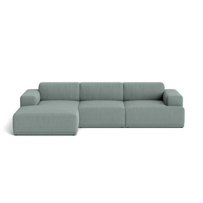 Muuto Connect Soft Modular 3 Seater Sofa, configuration 2. Made-to-order from someday designs. #colour_re-wool-828