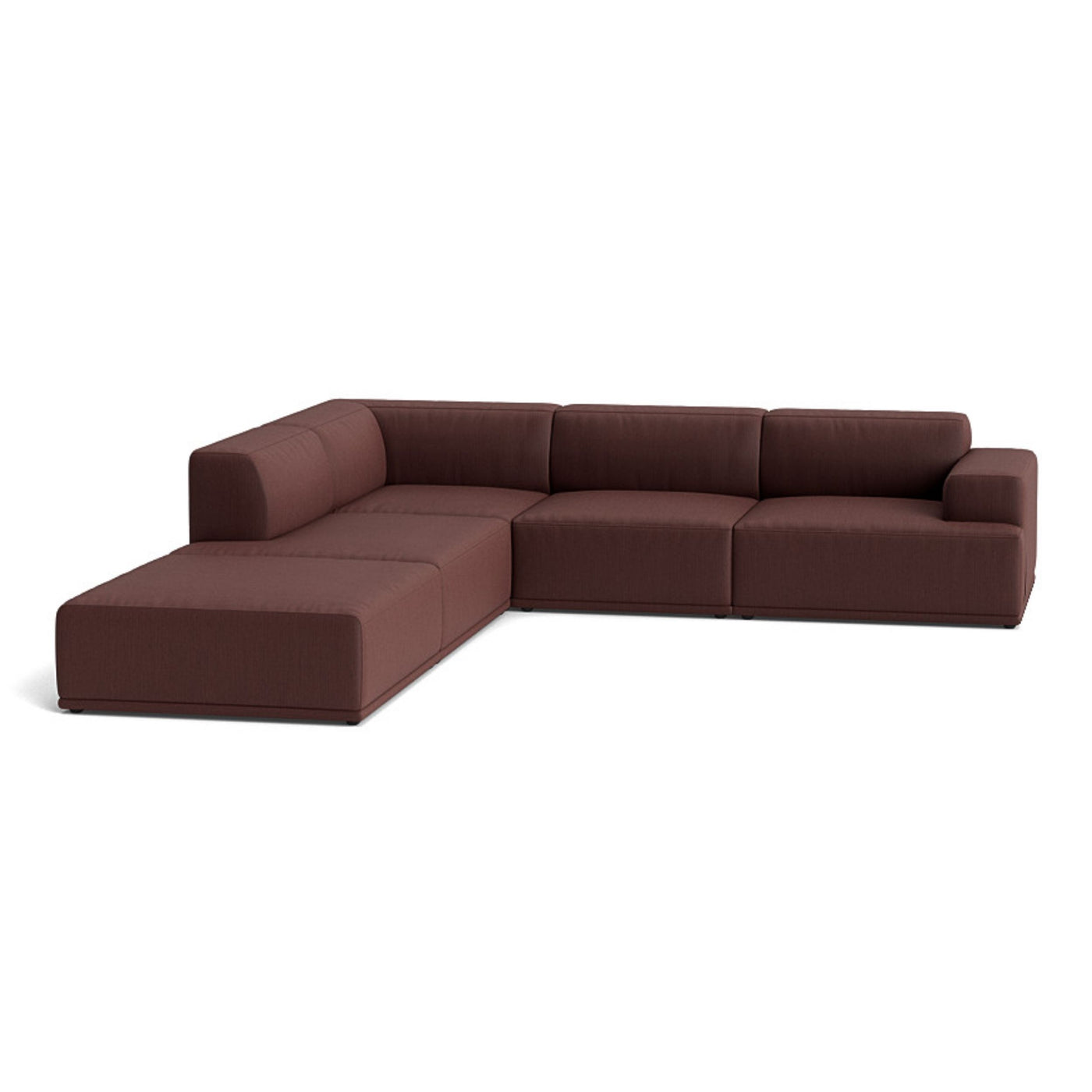 Muuto Connect Soft Modular Corner Sofa, configuration 1. Made-to-order from someday designs. #colour_balder-382