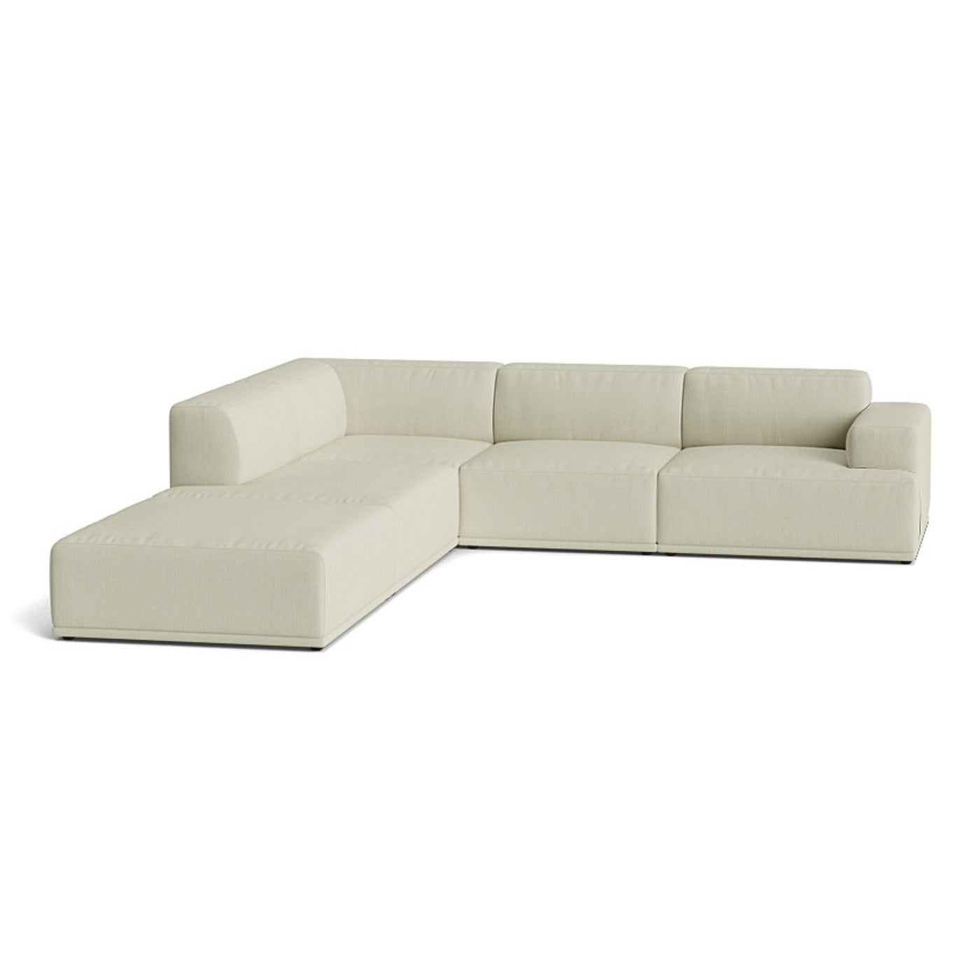 Muuto Connect Soft Modular Corner Sofa, configuration 1. Made-to-order from someday designs. #colour_balder-912