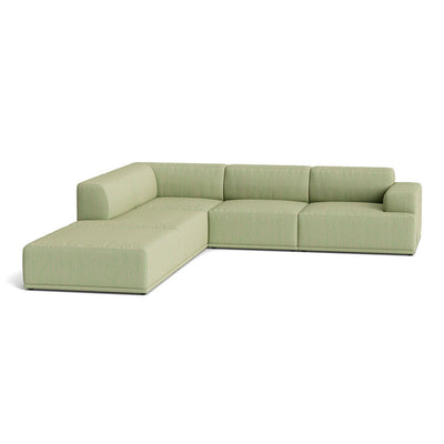 Muuto Connect Soft Modular Corner Sofa, configuration 1. Made-to-order from someday designs. #colour_balder-942