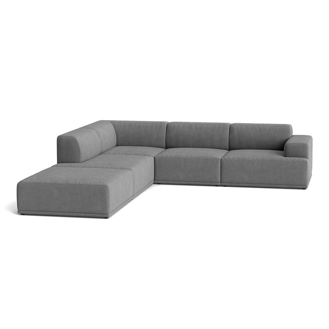 Muuto Connect Soft Modular Corner Sofa, configuration 1. Made-to-order from someday designs. #colour_fiord-171