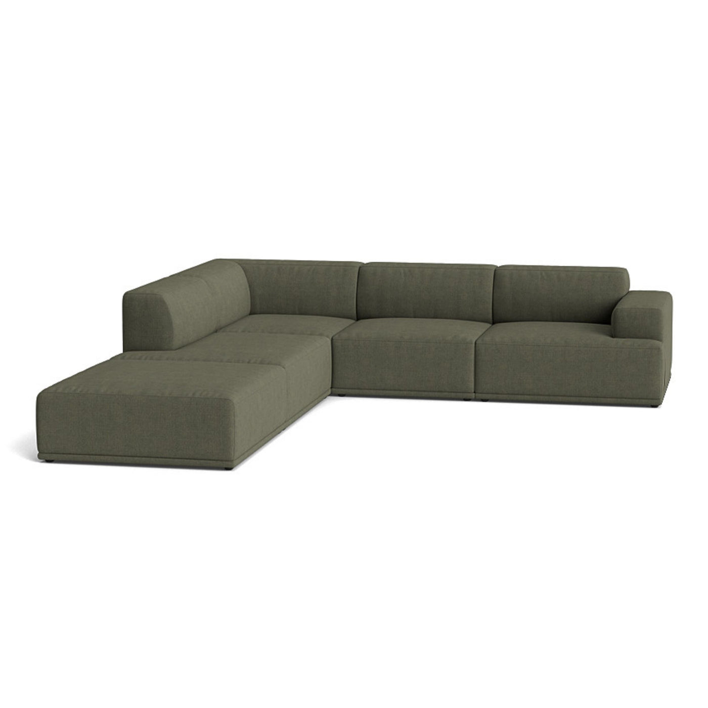 Muuto Connect Soft Modular Corner Sofa, configuration 1. Made-to-order from someday designs. #colour_fiord-961
