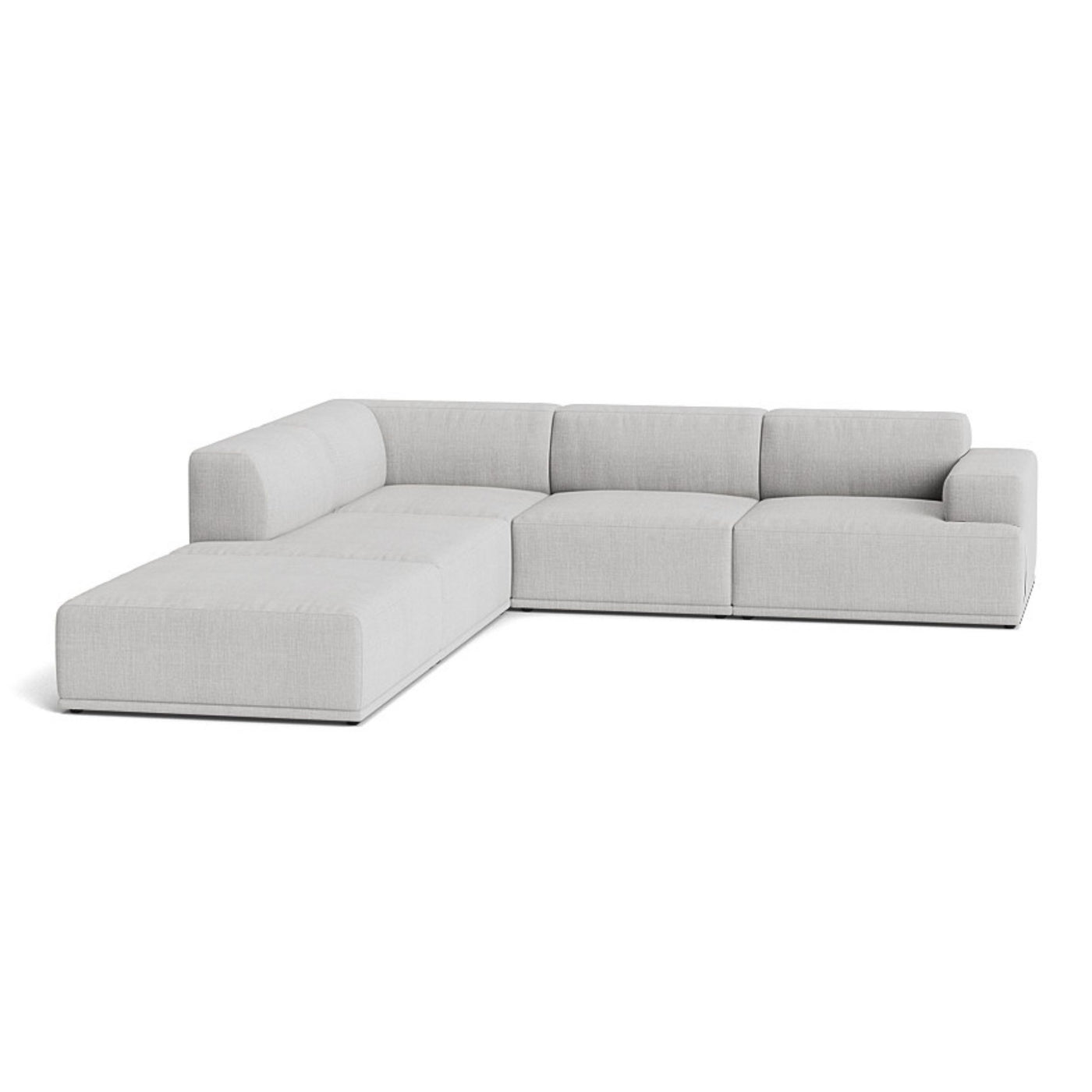 Muuto Connect Soft Modular Corner Sofa, configuration 1. Made-to-order from someday designs. #colour_remix-123