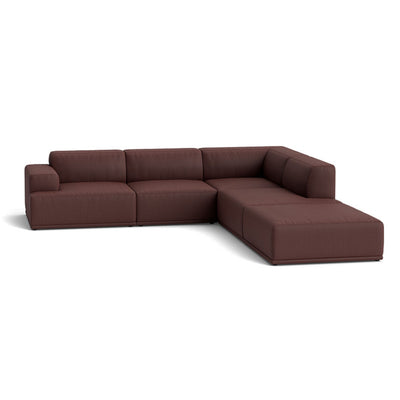 Muuto Connect Soft Modular Corner Sofa, configuration 2. Made-to-order from someday designs. #colour_balder-382