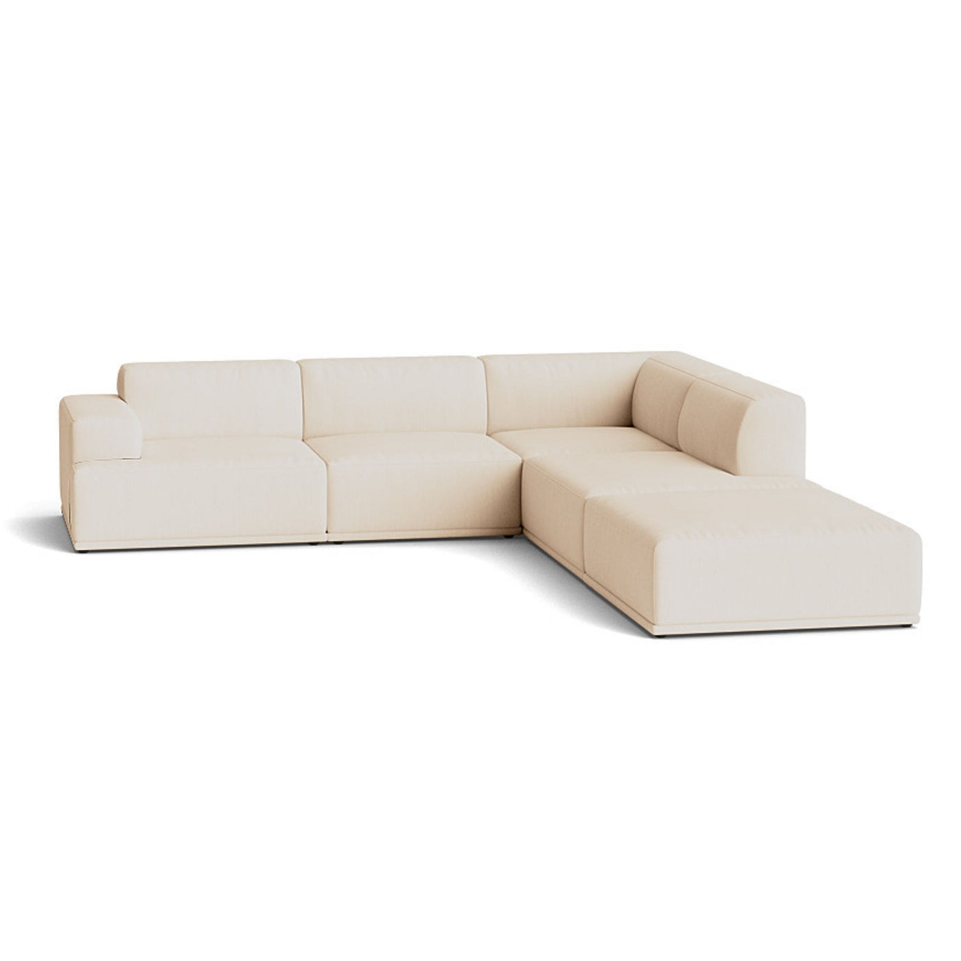 Muuto Connect Soft Modular Corner Sofa, configuration 2. Made-to-order from someday designs. #colour_balder-612